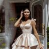 Рокля Champagne Sculpted Corset - Thumbnail Image 1