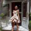 Рокля Champagne Sculpted Corset - Thumbnail Image 6