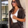 Велурен сет •Bohemian• Dark Chocolate• - Thumbnail Image 7