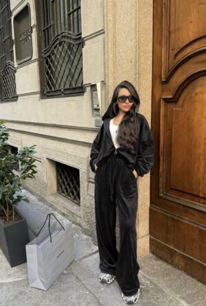 Велурен сет •Bohemian• Black