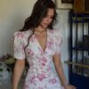 Рокля •Sienna Floral• beige - Thumbnail Image 2