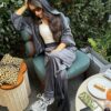 Велурен сет •Bohemian• Antracite - Thumbnail Image 4