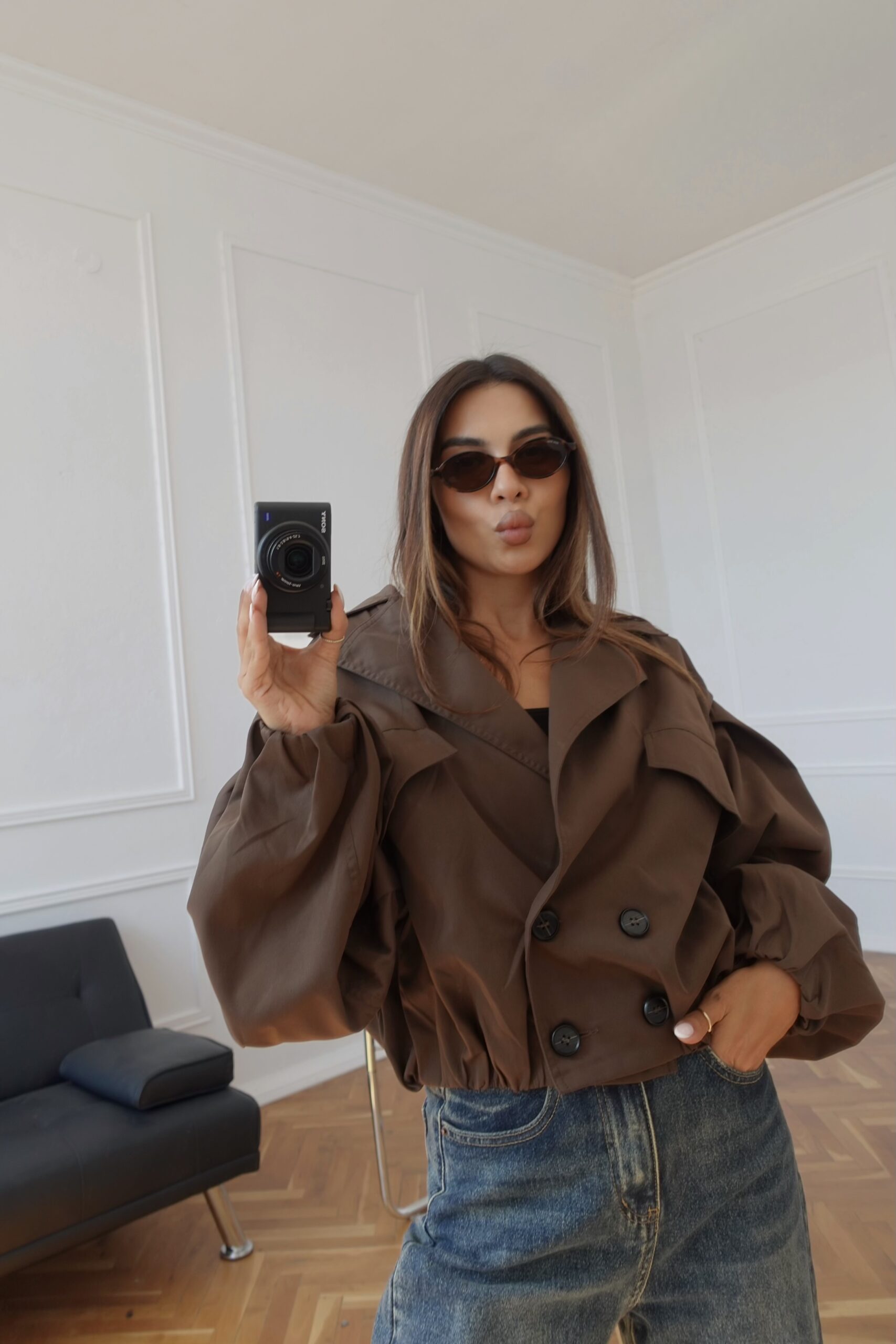 Яке от габардин. •Not your classic trench• - Image 8