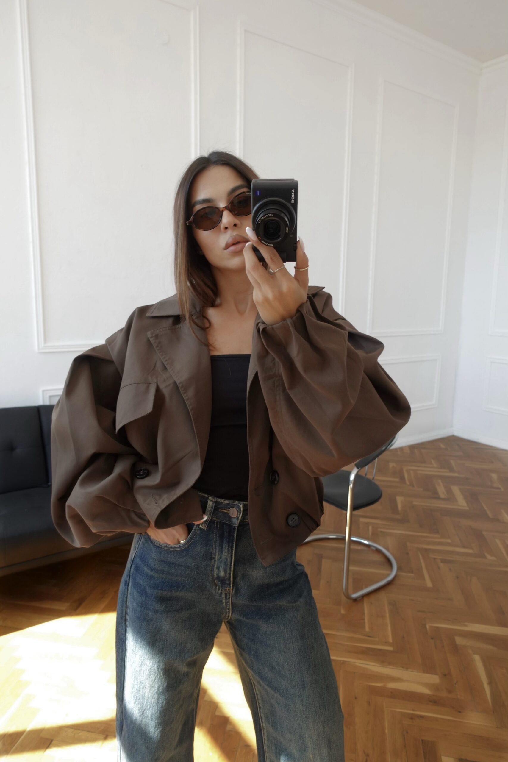 Яке от габардин. •Not your classic trench• - Image 2