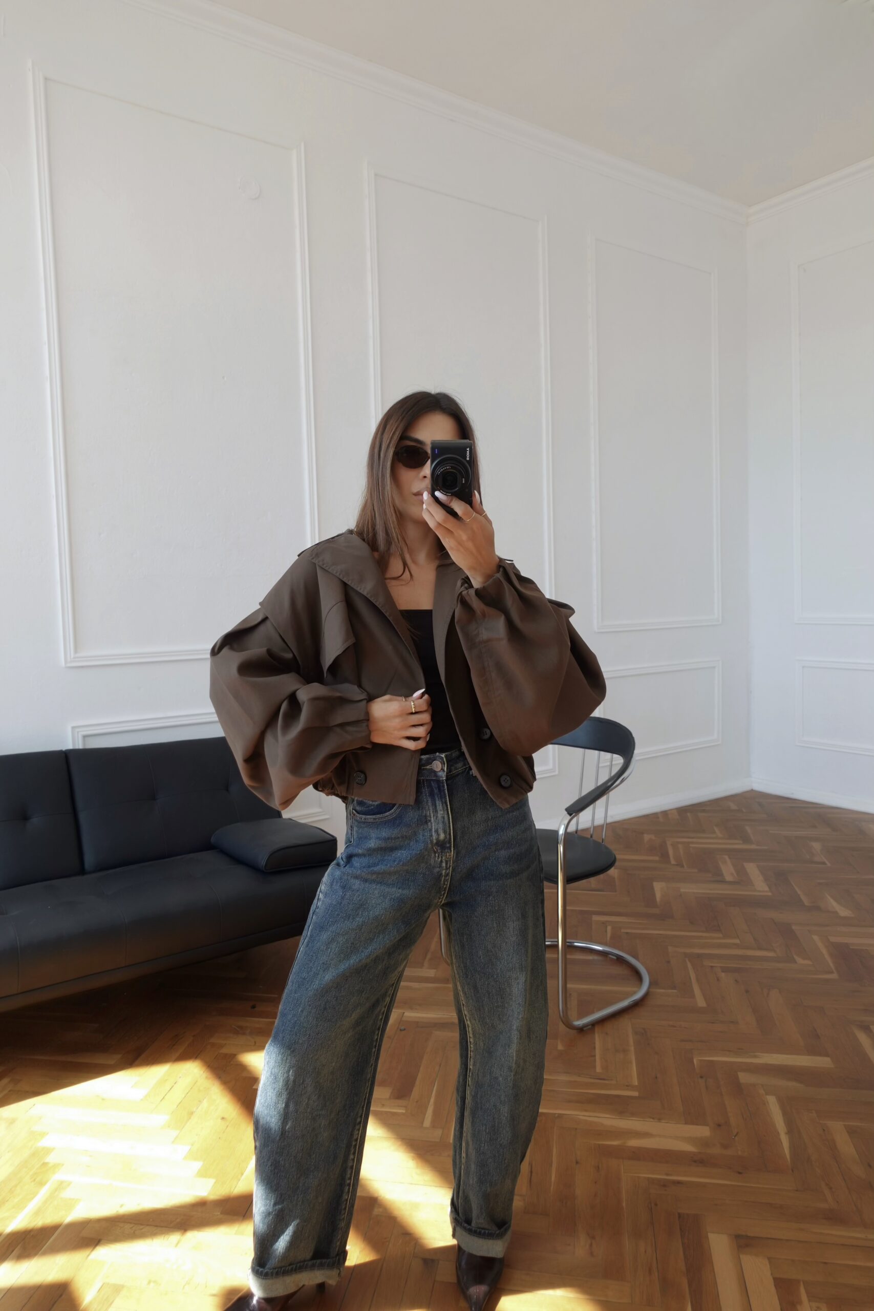 Яке от габардин. •Not your classic trench• - Image 3