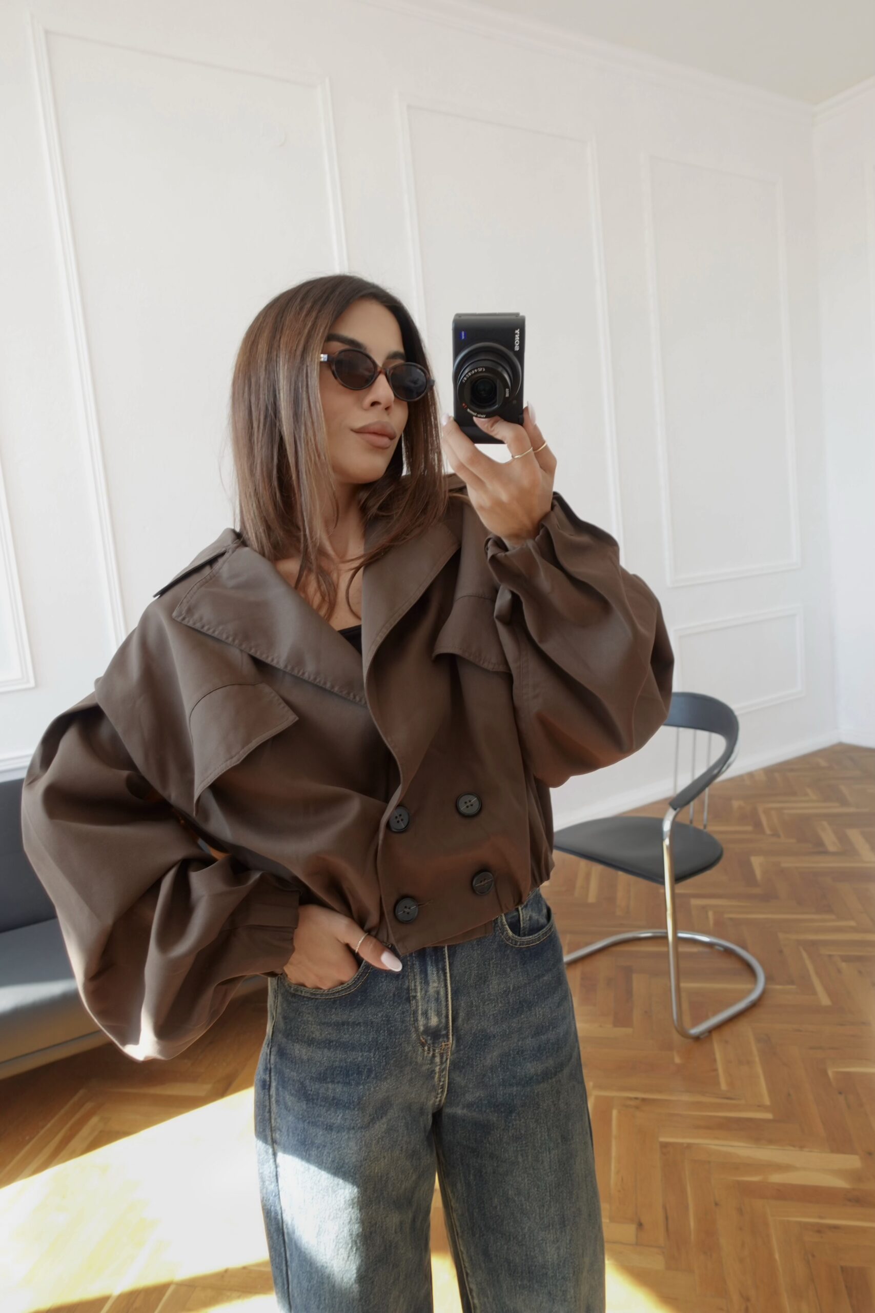 Яке от габардин. •Not your classic trench• - Image 1
