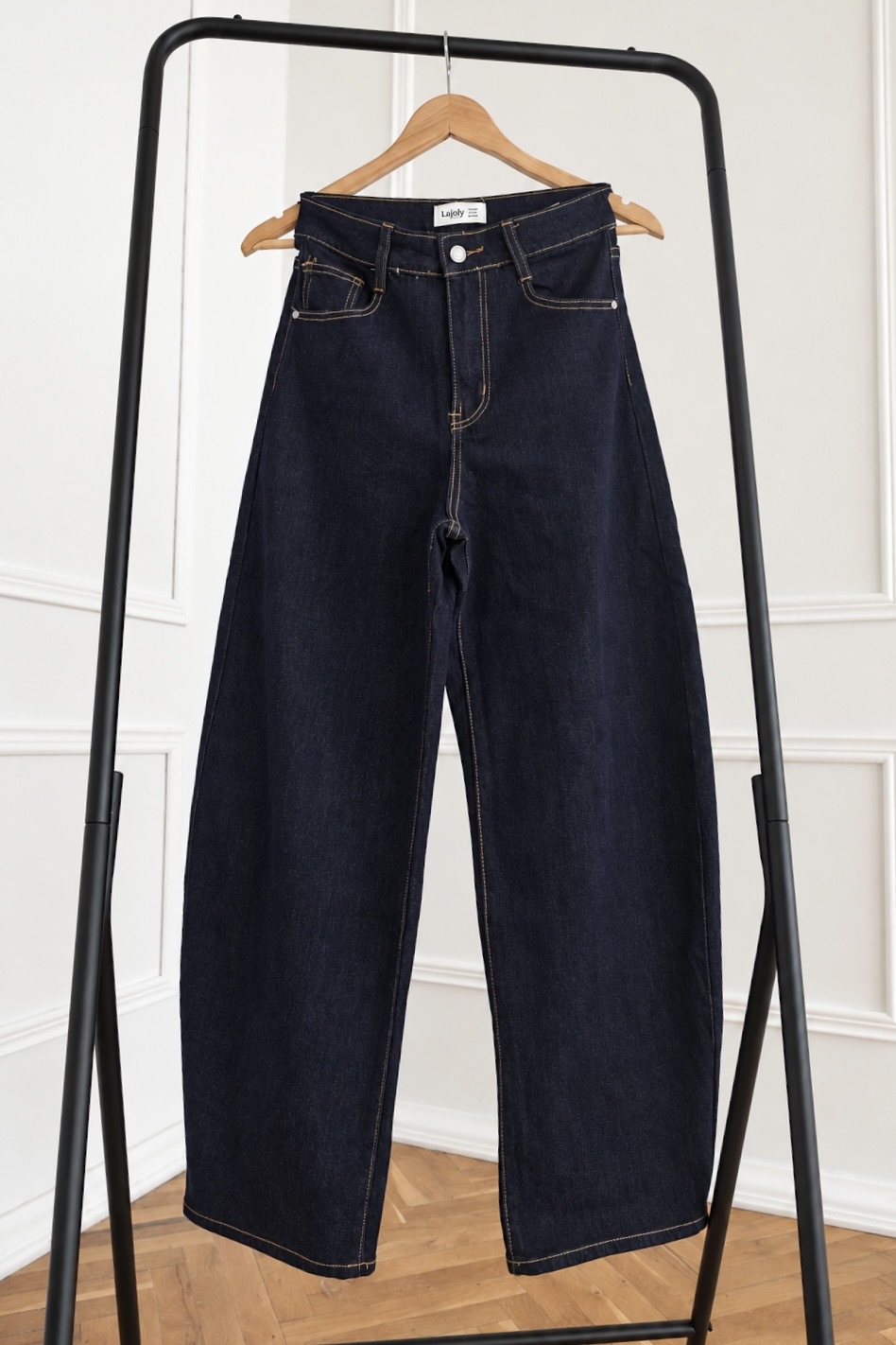 Еластичен деним Indigo Barel Jeans - Image 1