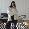 Mila Wool Cardigan /ecru/ - Thumbnail Image 7