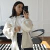Mila Wool Cardigan /ecru/ - Thumbnail Image 1
