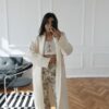 Ecru Knitted Cardigan - Thumbnail Image 1
