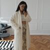 Ecru Knitted Cardigan - Thumbnail Image 7